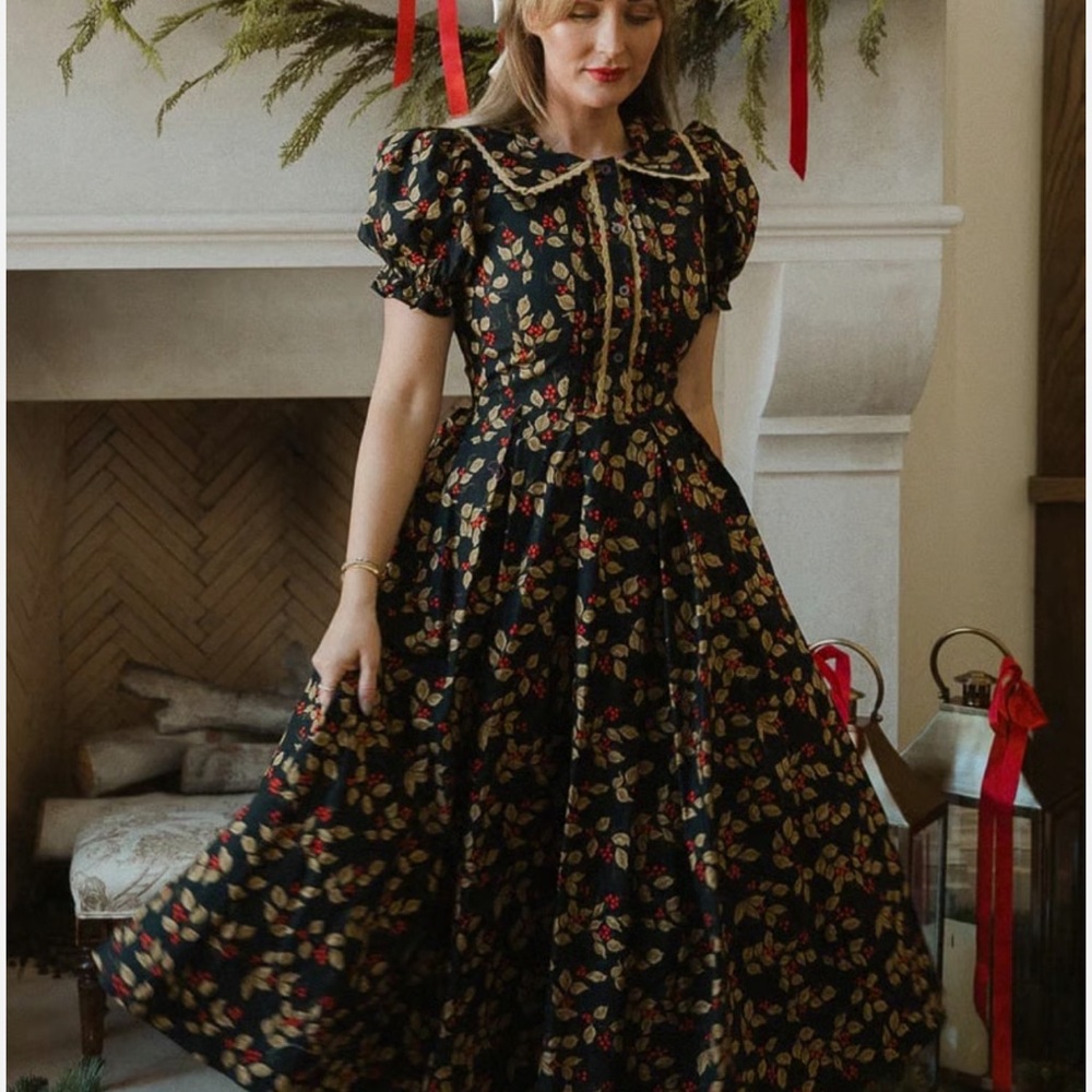 NWT Ivy City Co Holly Berry Dress
